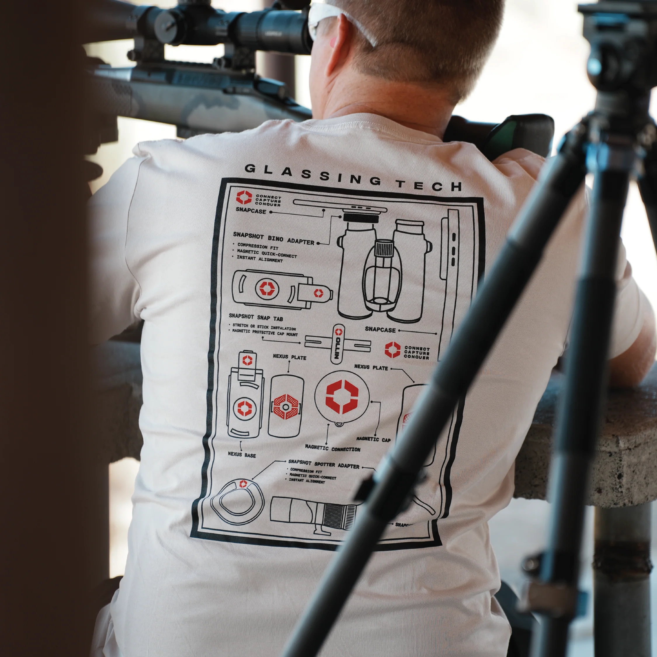 GLASSING TECH TEE - Image 2