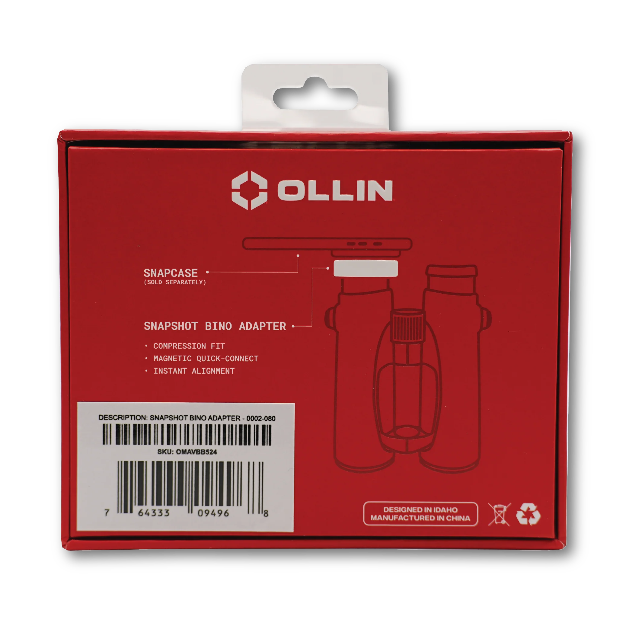 WHOLESALE ONLY ***NEW*** - SNAPSHOT BINO ADAPTER - Image 2